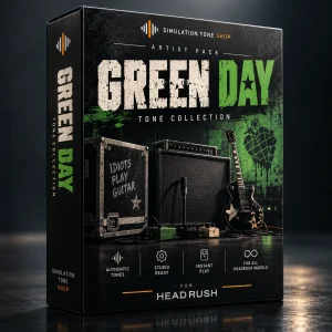 Simulation Tone Shop Headrush Green Day Cover Pack