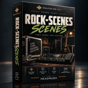 Simulation Tone Shop Headrush Rock-Scenes