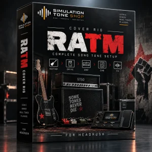 Simulation Tone Shop Headrush RATM Killing in the name Cover rig