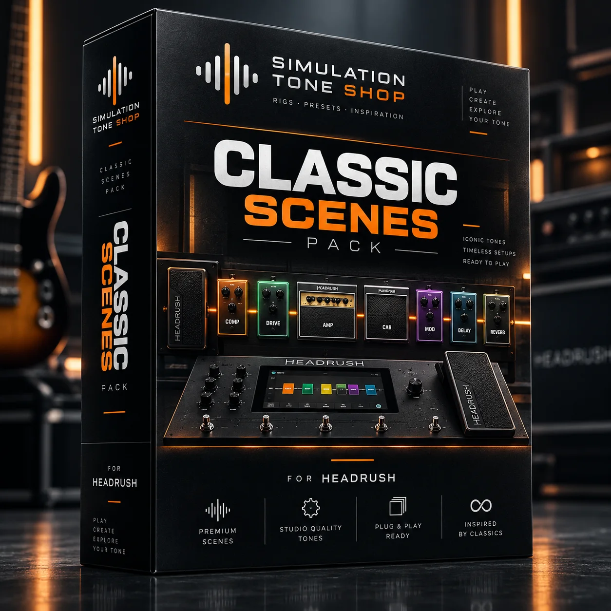 Simulation Tone Shop Headrush Classic-Scenes Pack