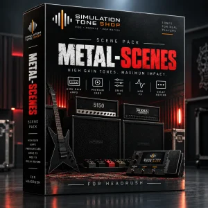 Simulation Tone Shop Headrush Metal-Scenes